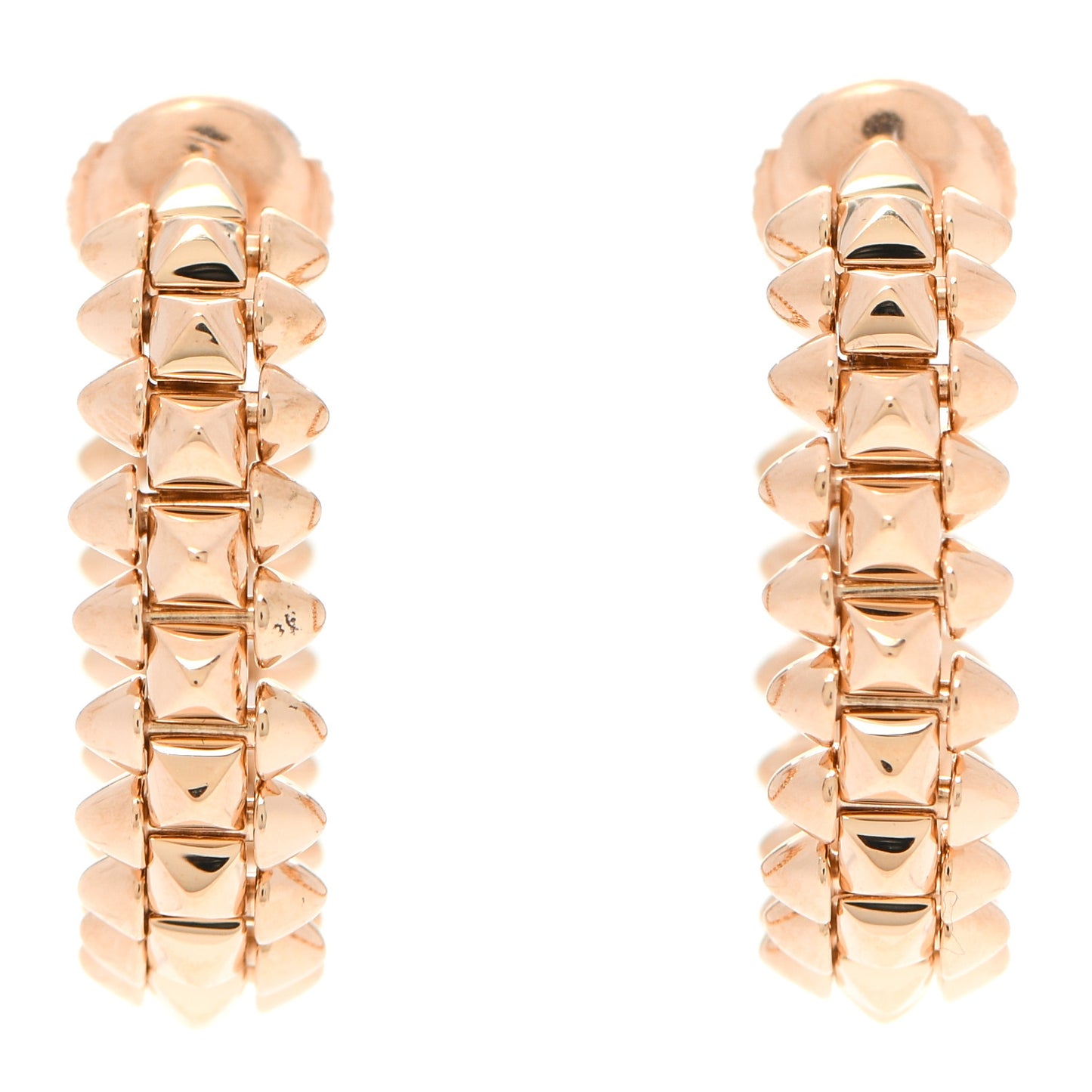 18K Pink Gold Small Clash de Cartier Earrings