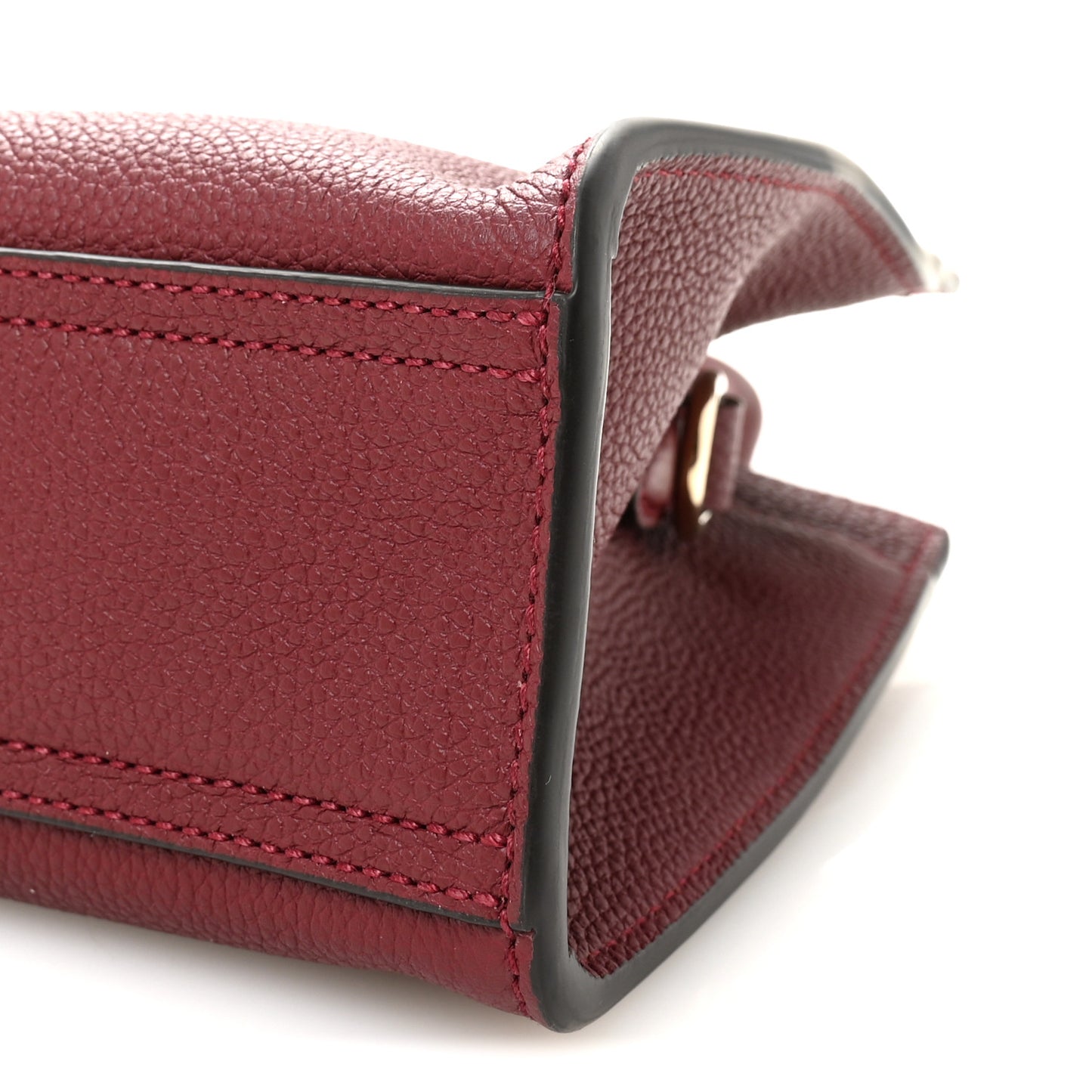 Pebbled Calfskin Small Jackie Tote Ancora Red