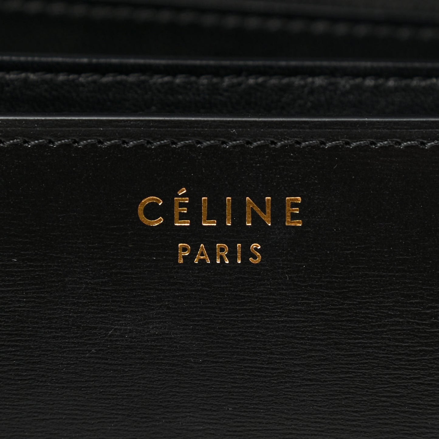 Box Calfskin Medium Classic Box Flap Bag Black