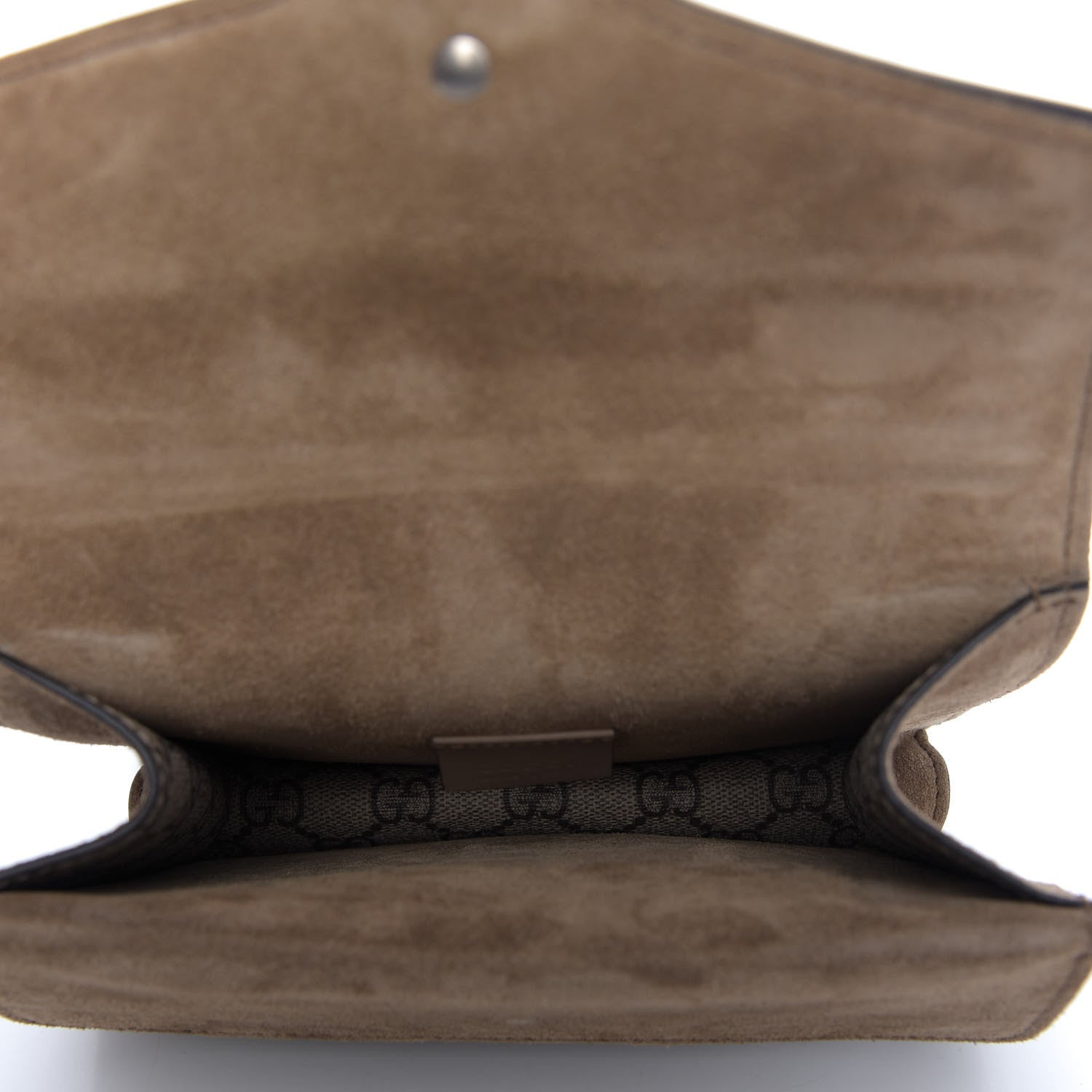 Gucci GG Supreme Monogram Mini Dionysus Shoulder Bag Taupe 5 of 9