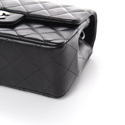 Chanel Lambskin Quilted Mini Rectangular Flap Black 8 of 8