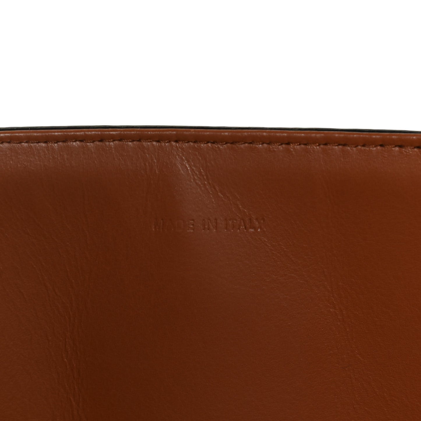 Grained Calfskin Medium Diorever Flap Brown