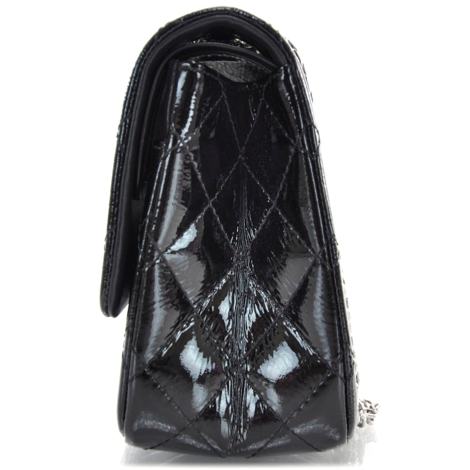 Chanel Patent 2.55 Reissue 226 Flap Black 4 of 10