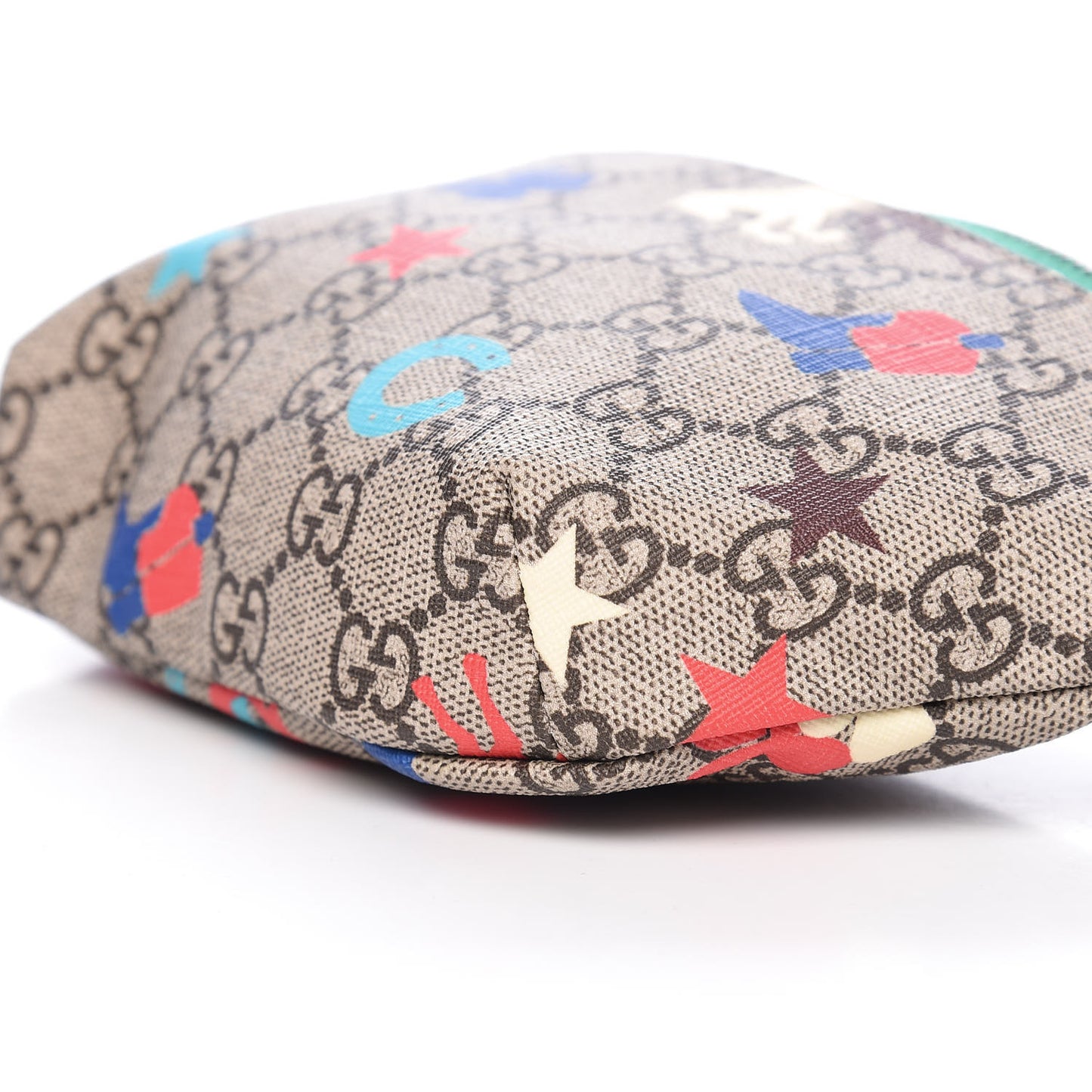 GG Supreme Monogram Ranch Childrens Belt Bag Multicolor