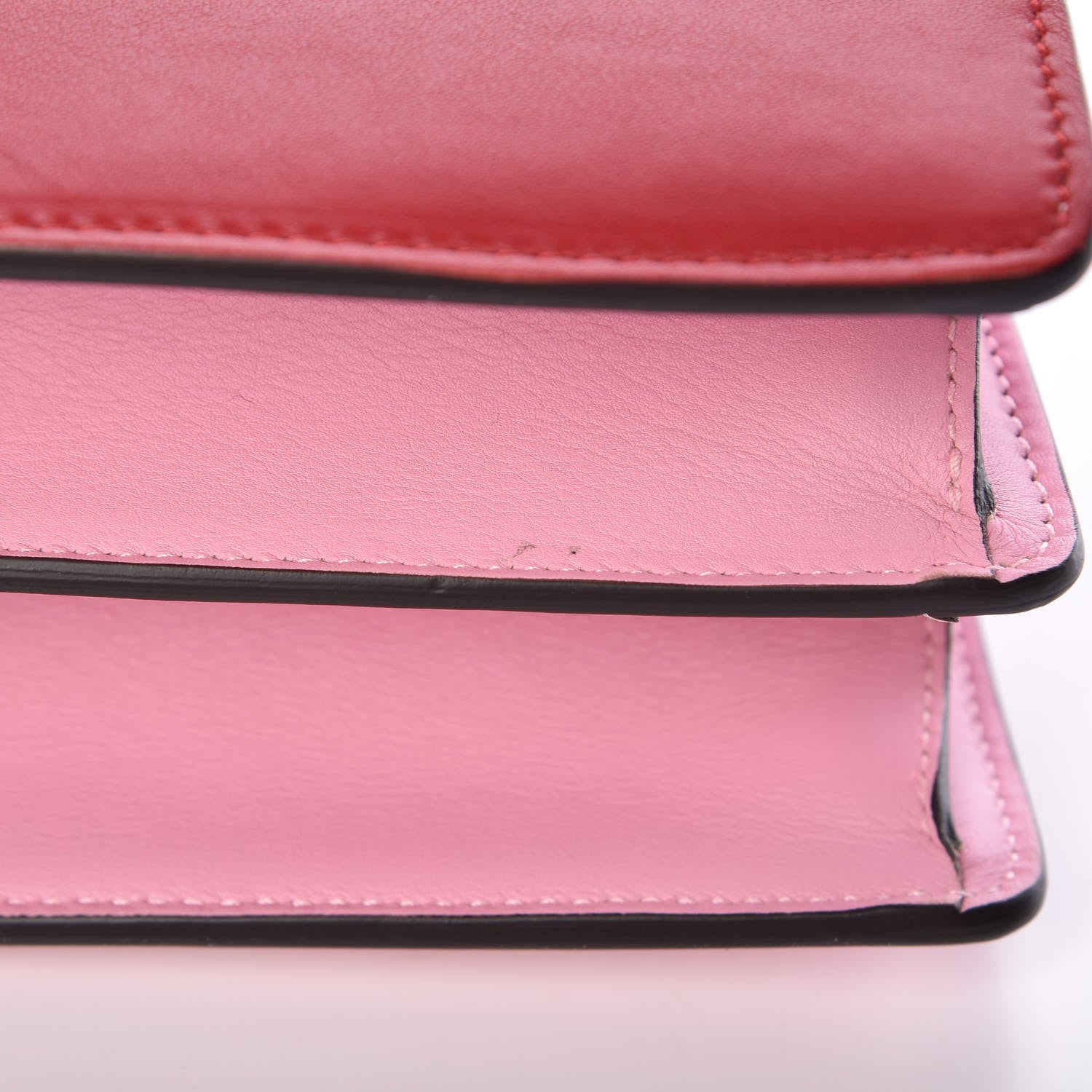 Gucci Moon Calfskin Web Medium Dionysus Bamboo Top Handle Bag Sugar Pink Blue Agata Hibiscus Red 14 of 14