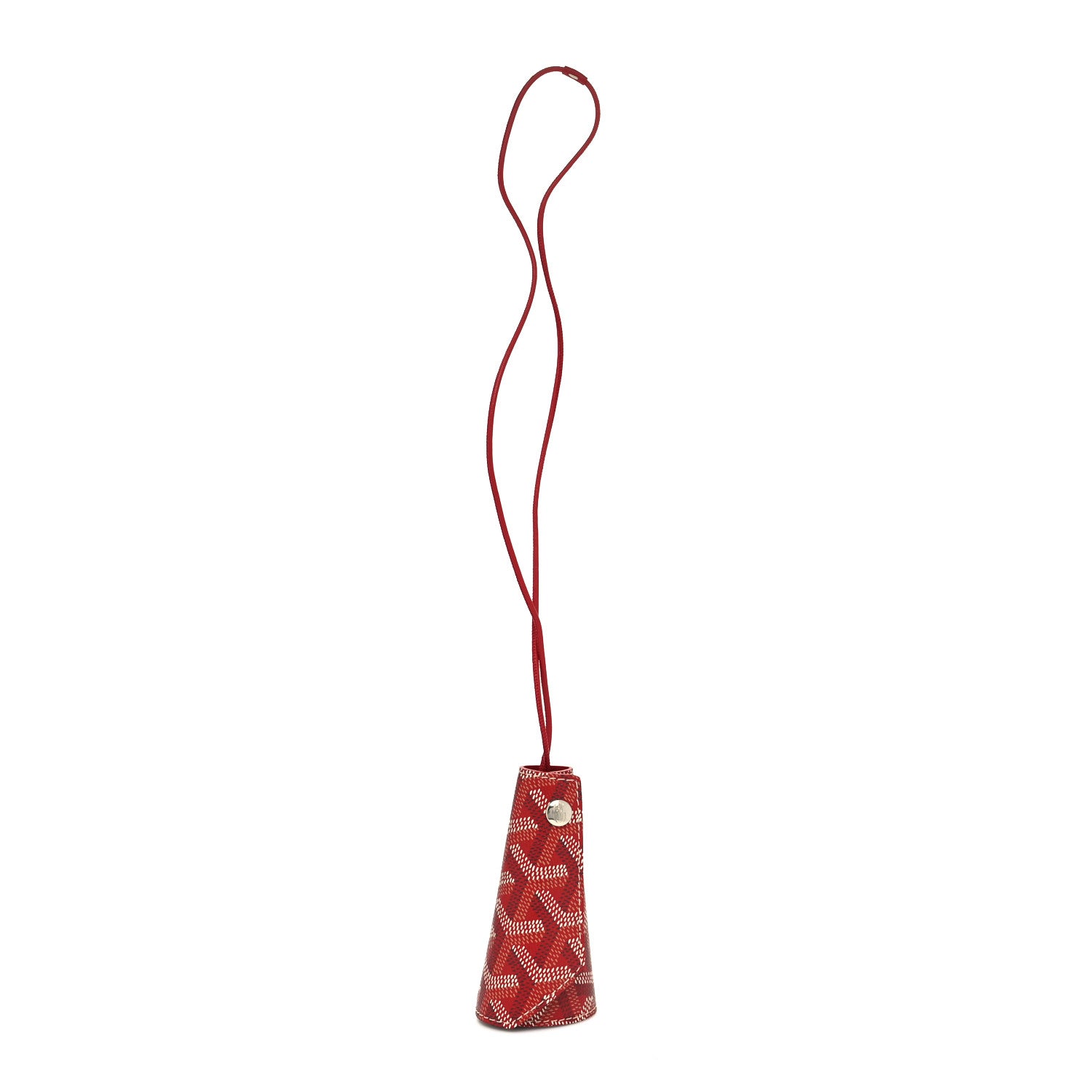 Goyard Goyardine Chambellan Bag Charm Red 1 of 3