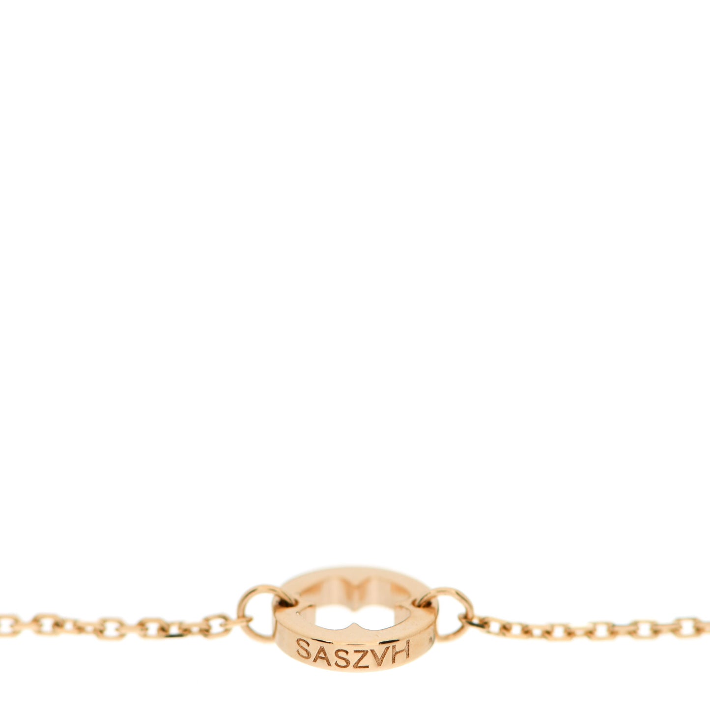18K Yellow Gold Diamond Fiorever Pendant Necklace