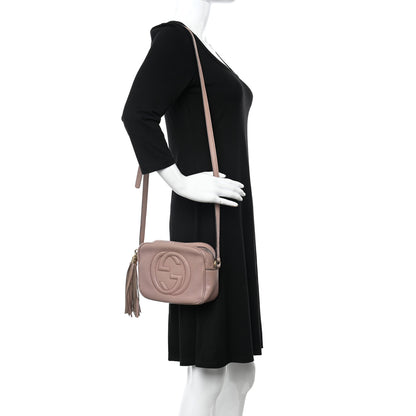 Gucci Cellarius Calfskin Small Soho Disco Bag Dark Cipria 2 of 16