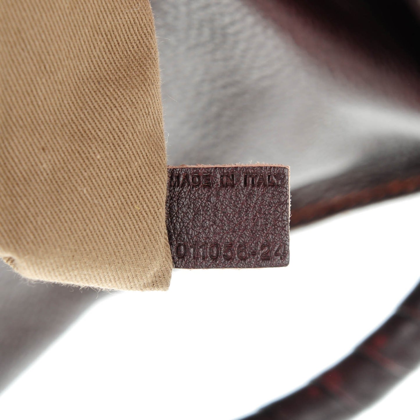 Calfskin Medium Marcie Satchel Moka