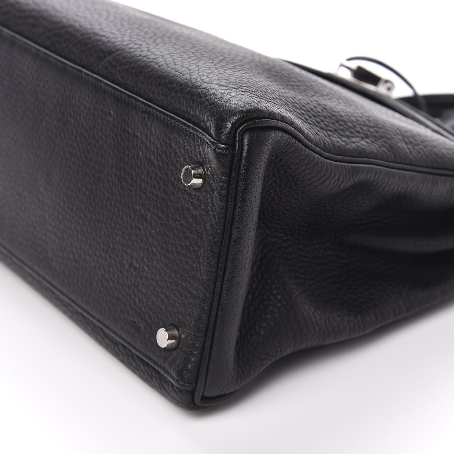 Hermes Taurillon Clemence Kelly Retourne 35 Black 9 of 10
