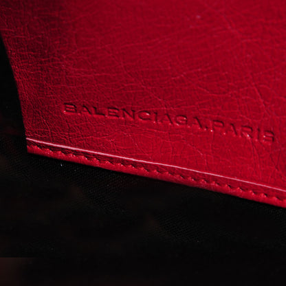 Balenciaga Agneau Giant 12 Rose Gold Hardware Continental Zip Around Wallet Rose Thulian 5 of 11