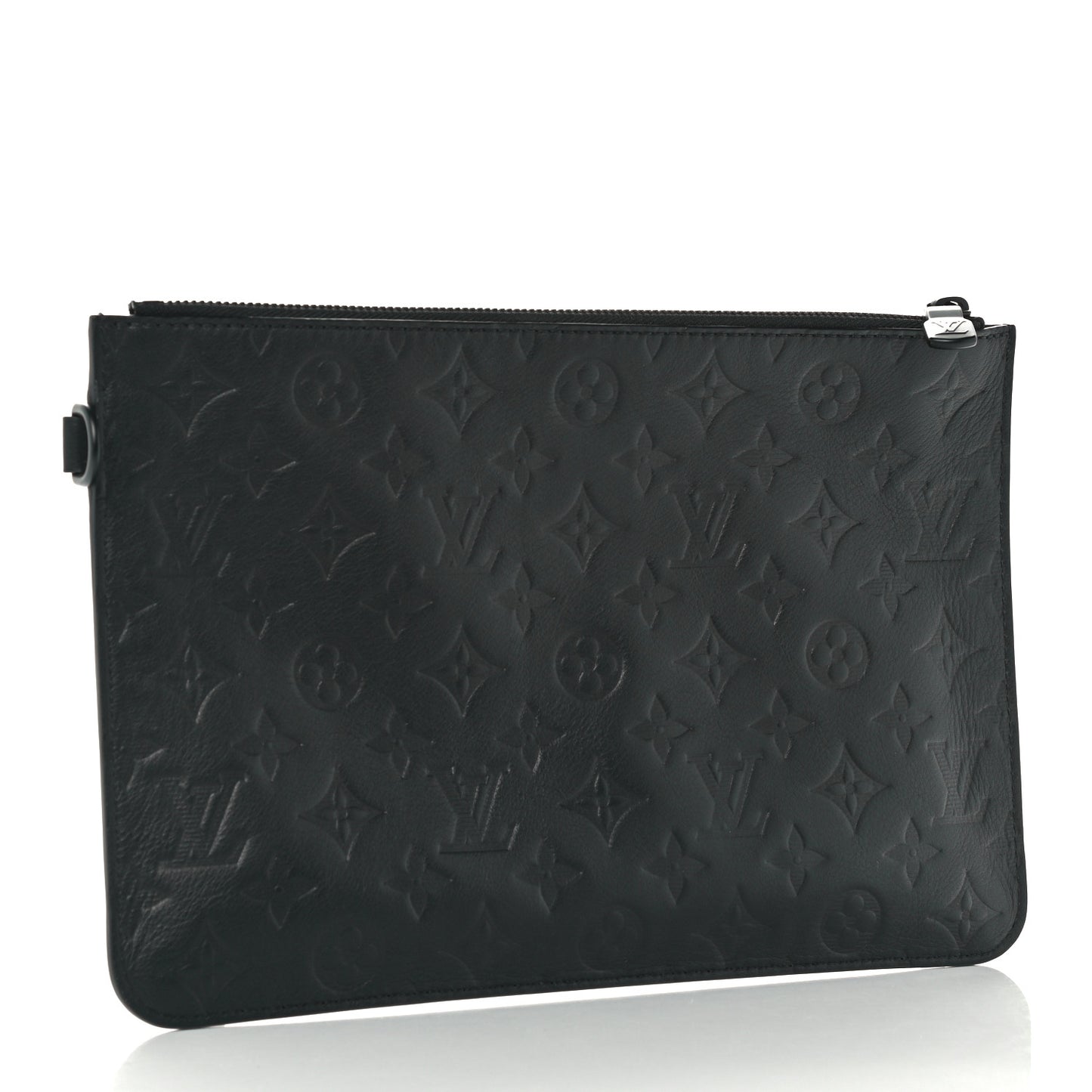 Calfskin Monogram Shadow Pochette Black