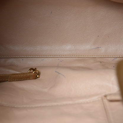 Chanel Metallic Goatskin Ligne Tote Gold 16 of 18