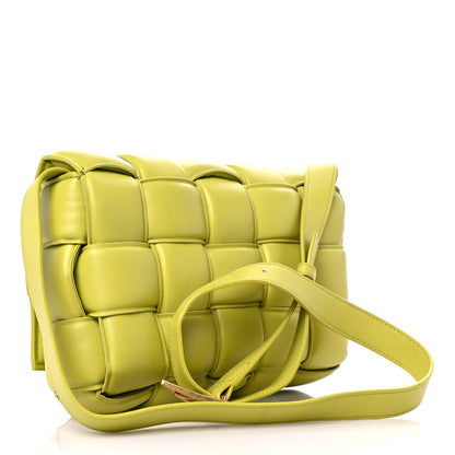 Bottega Veneta Nappa Maxi Intreccio Padded Cassette Crossbody Bag Kiwi 3 of 8