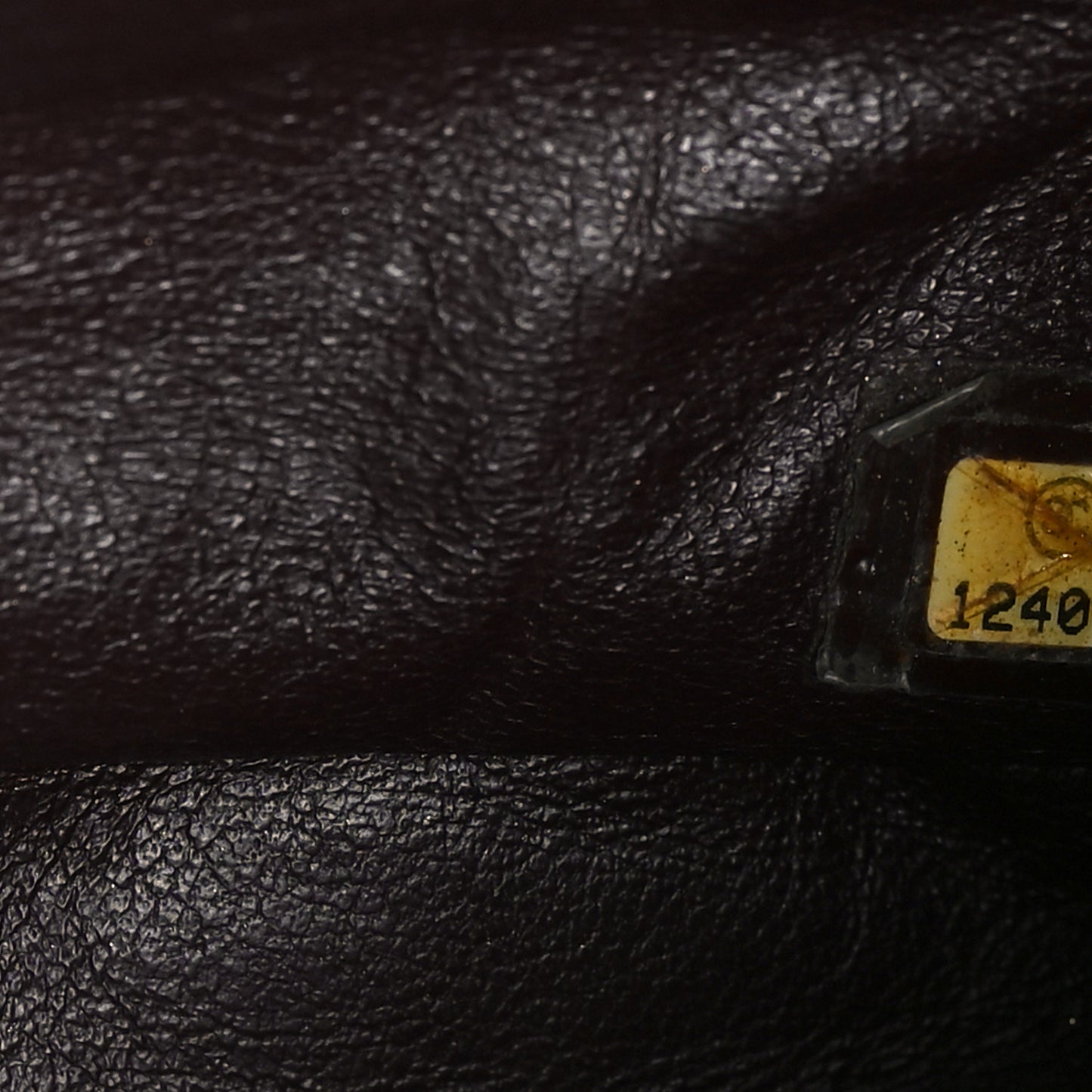 Lambskin Quilted Jumbo Single Flap Black