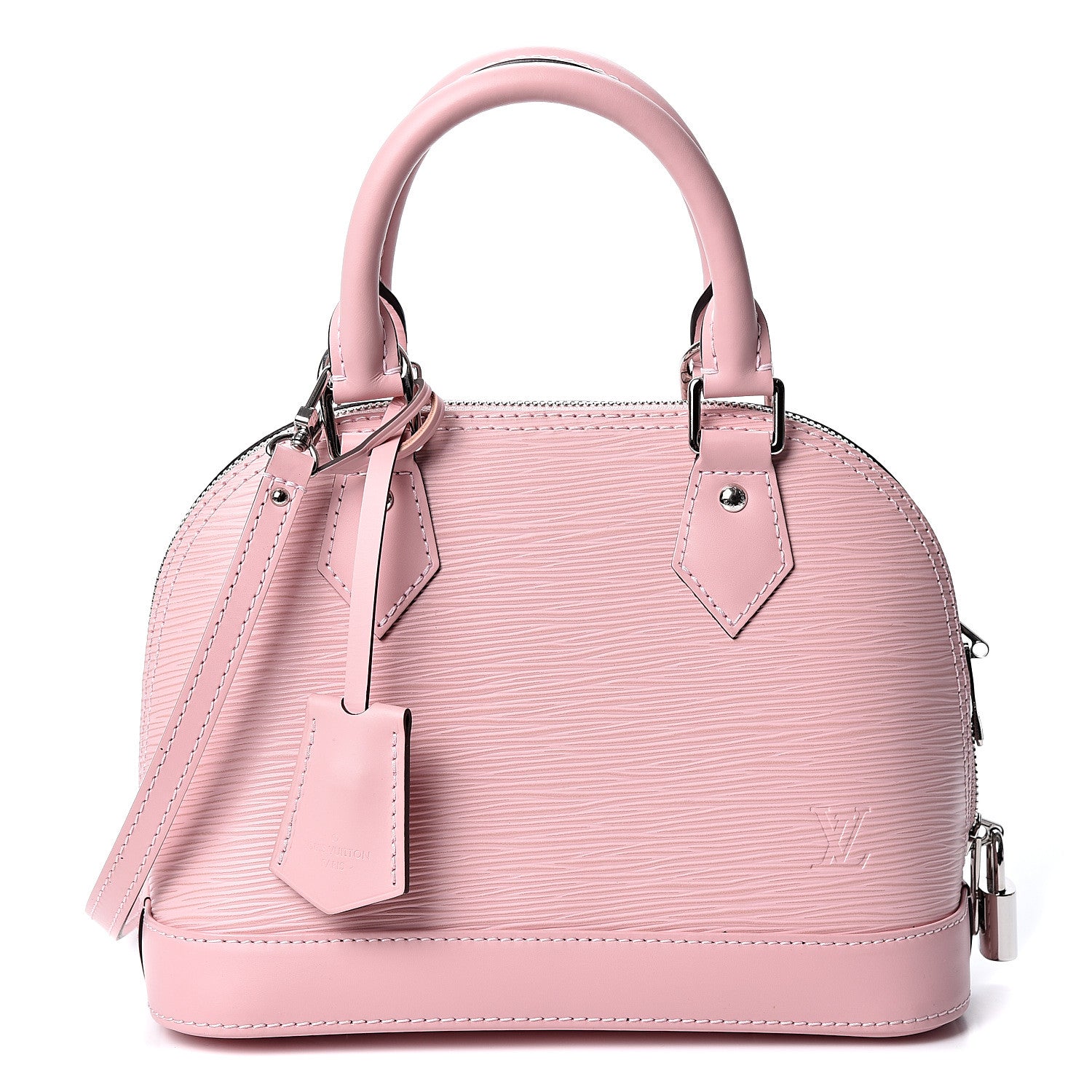Louis Vuitton Epi Alma BB Rose Ballerine 1 of 10