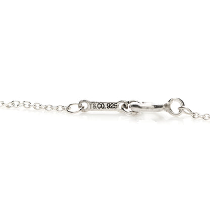 Tiffany Sterling Silver 12mm Elsa Peretti Cross Pendant Necklace 4 of 6