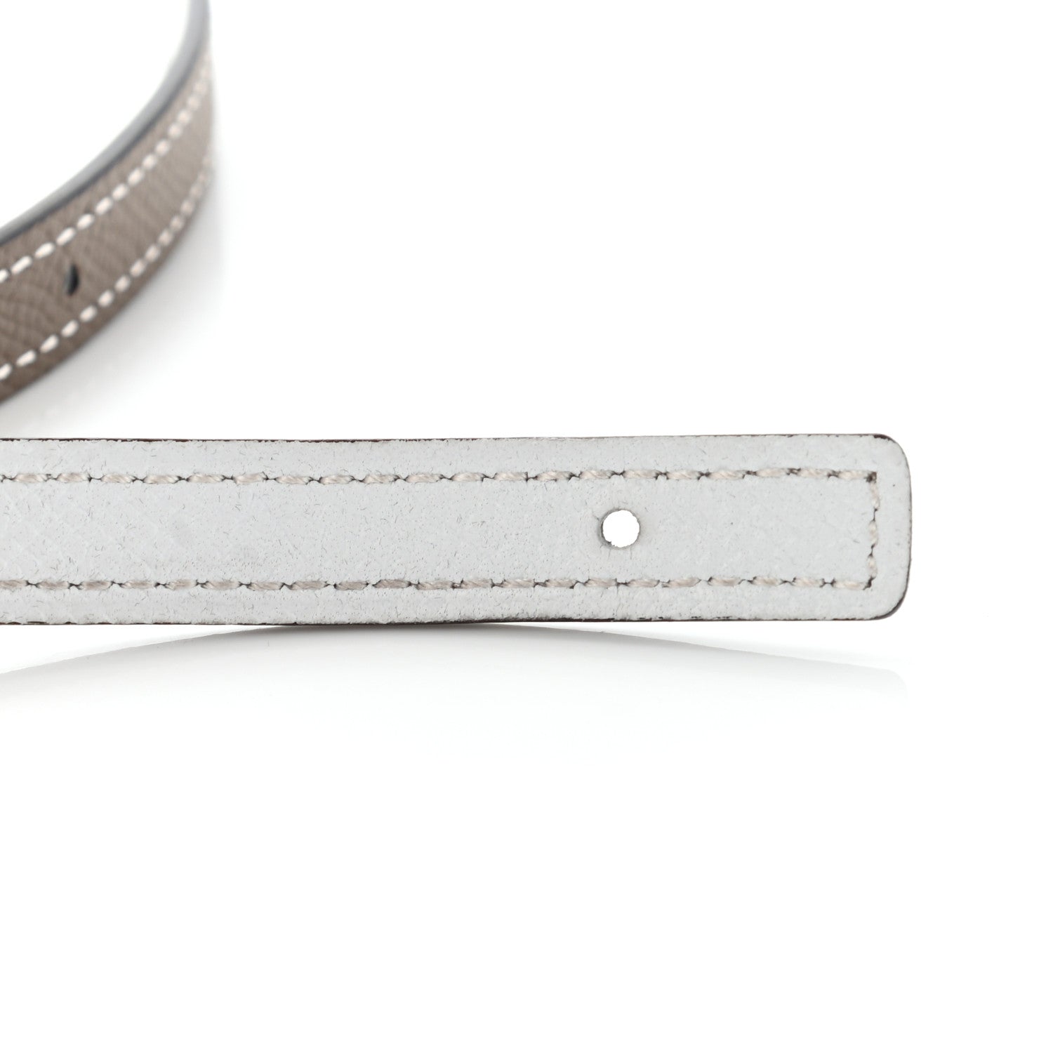 Hermes Epsom 13mm Roulis Belt 70 Etoupe White 9 of 11