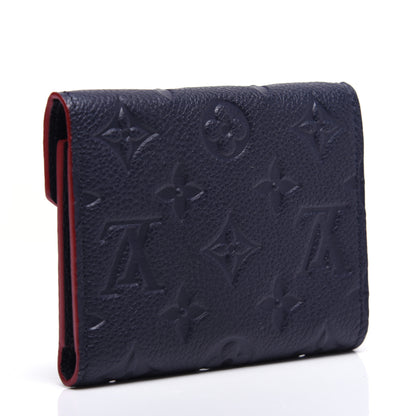 Louis Vuitton Empreinte Wallet Marine Rouge 3 of 9