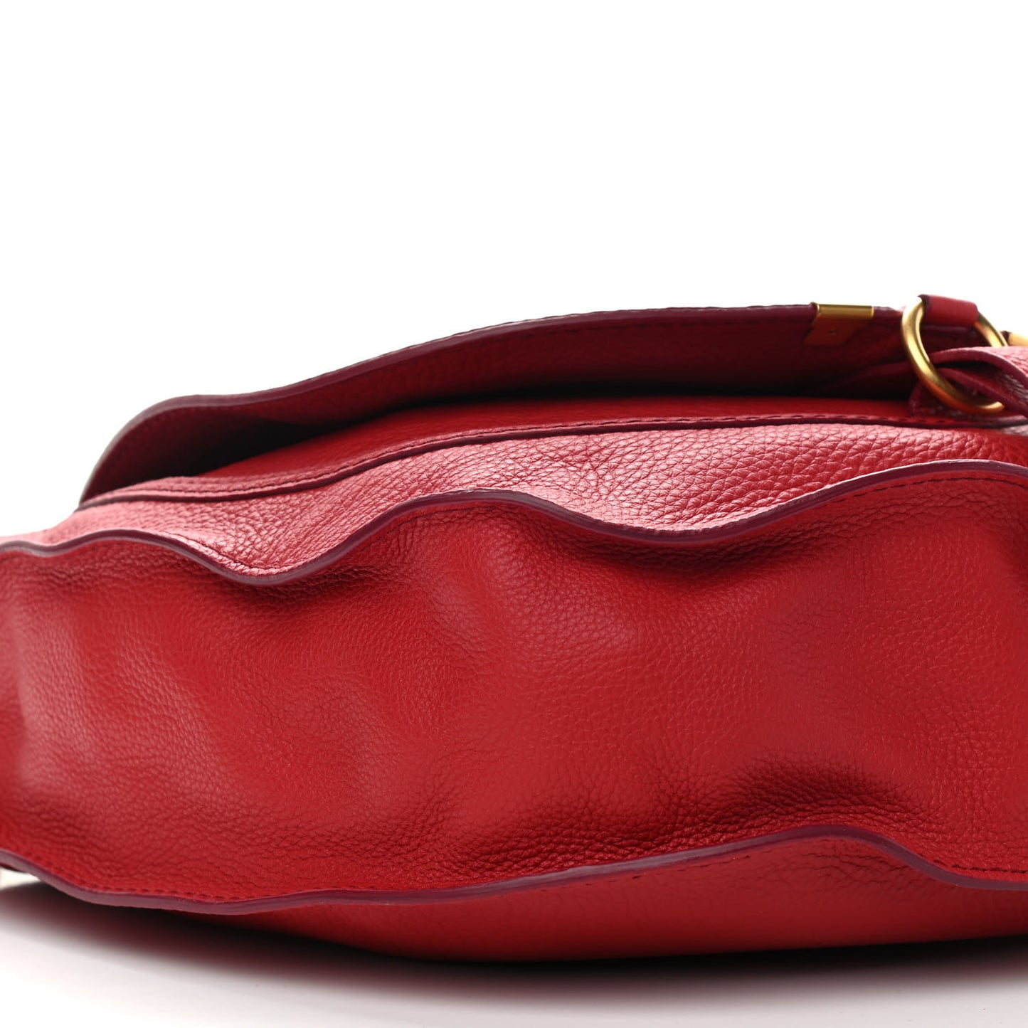 Calfskin Medium Marcie Hobo Garnet