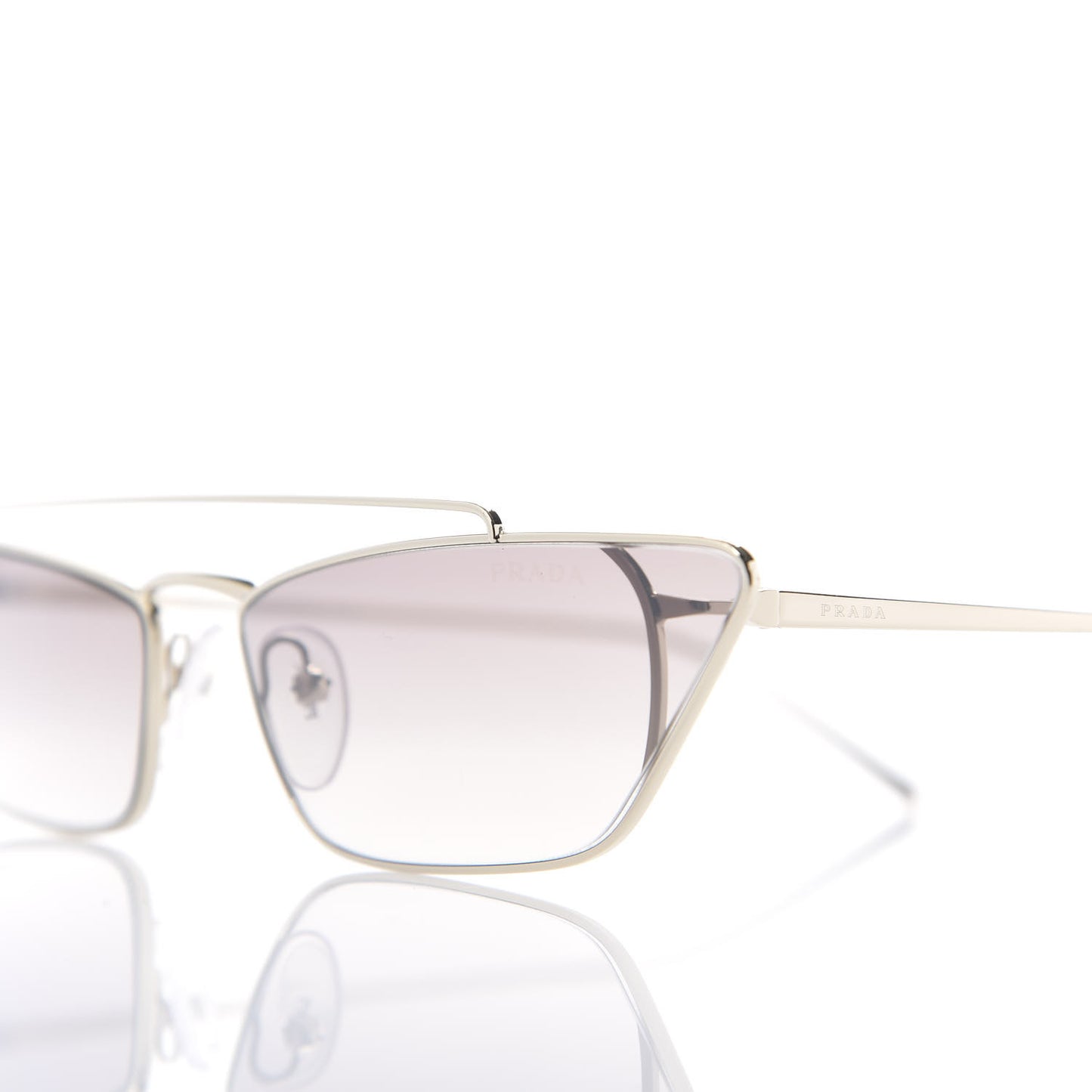 Metal Cat Eye Sunglasses SPR 64U Gold