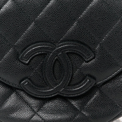 Chanel Caviar Quilted Small Messenger Flap Black 8 of 10