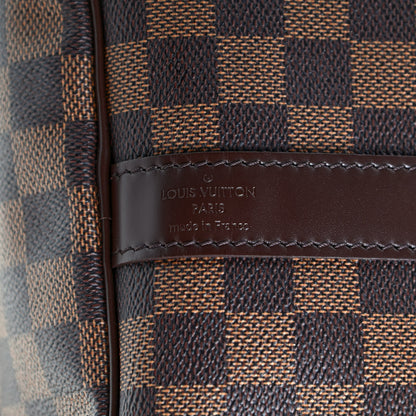 Louis Vuitton Damier Ebene Keepall Bandouliere 55 7 of 11