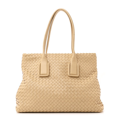 Bottega Veneta Nappa Intrecciato Snap Tote Porridge 1 of 12