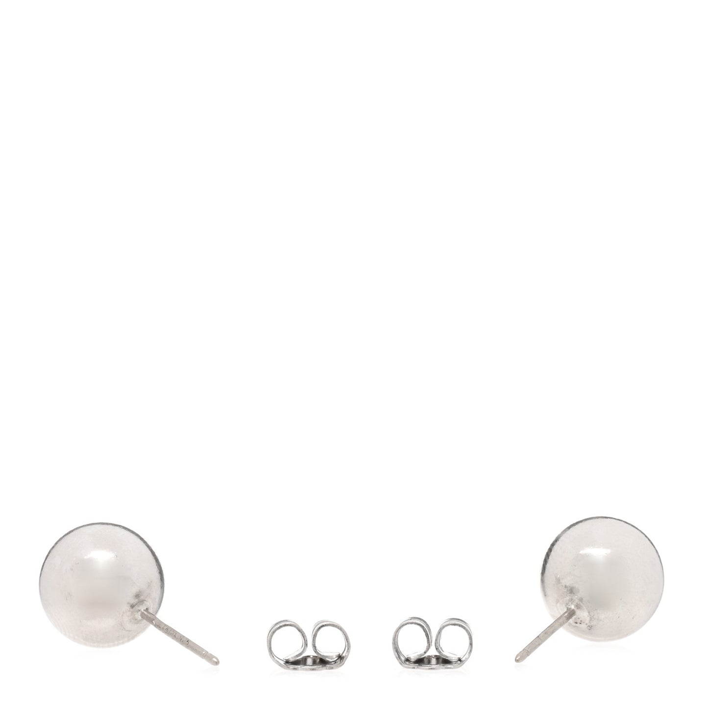 Sterling Silver 10mm HardWear Ball Earrings