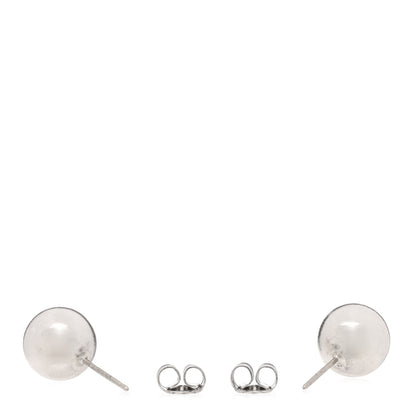 Tiffany Sterling Silver 10mm HardWear Ball Earrings 3 of 4