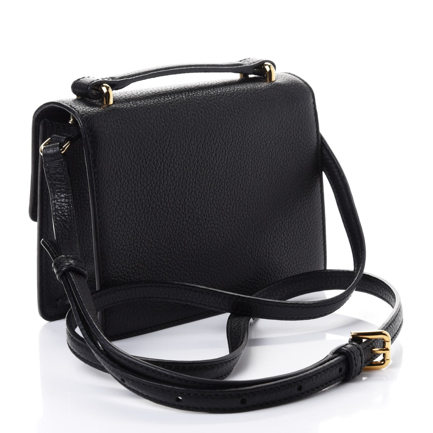 Calfskin Box Bag Black