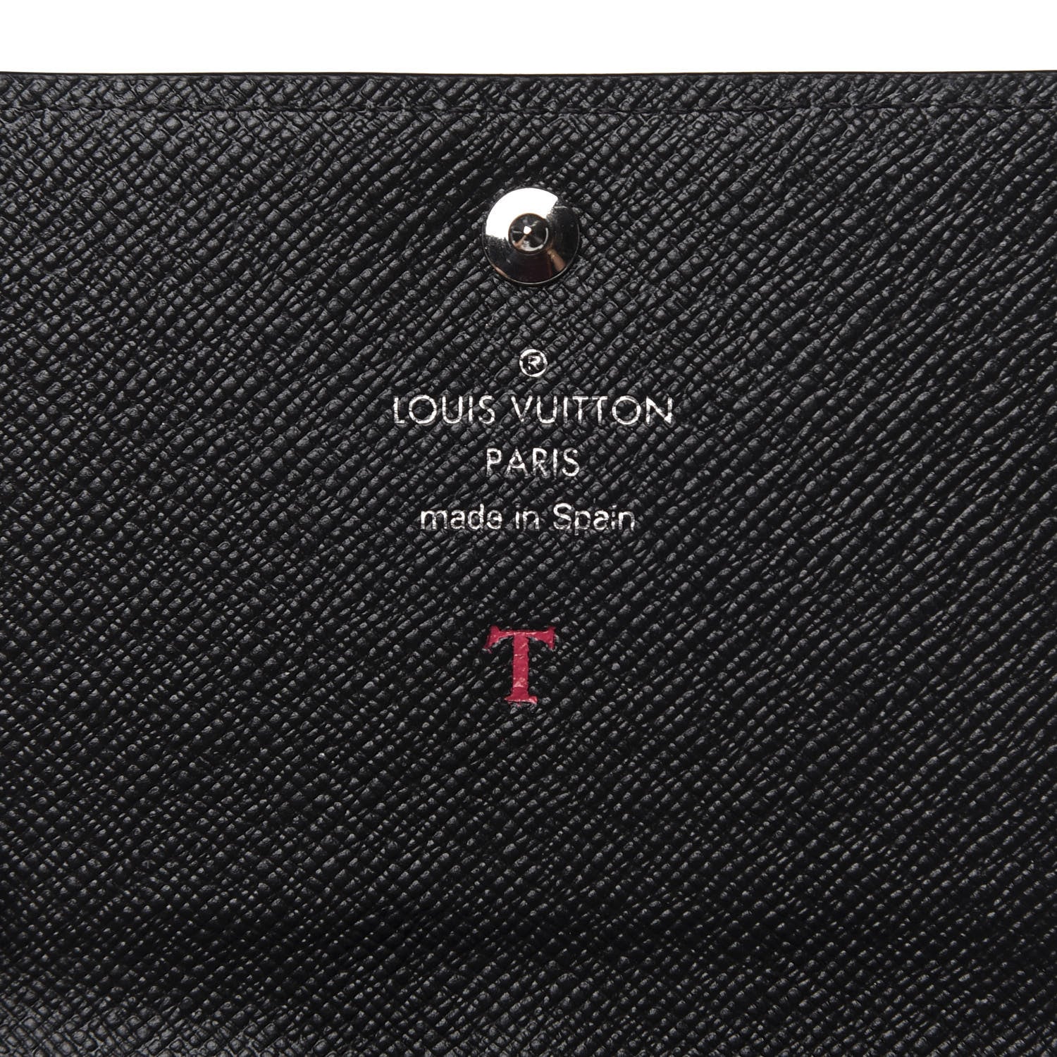 Louis Vuitton Epi Business Card Holder Black 6 of 9