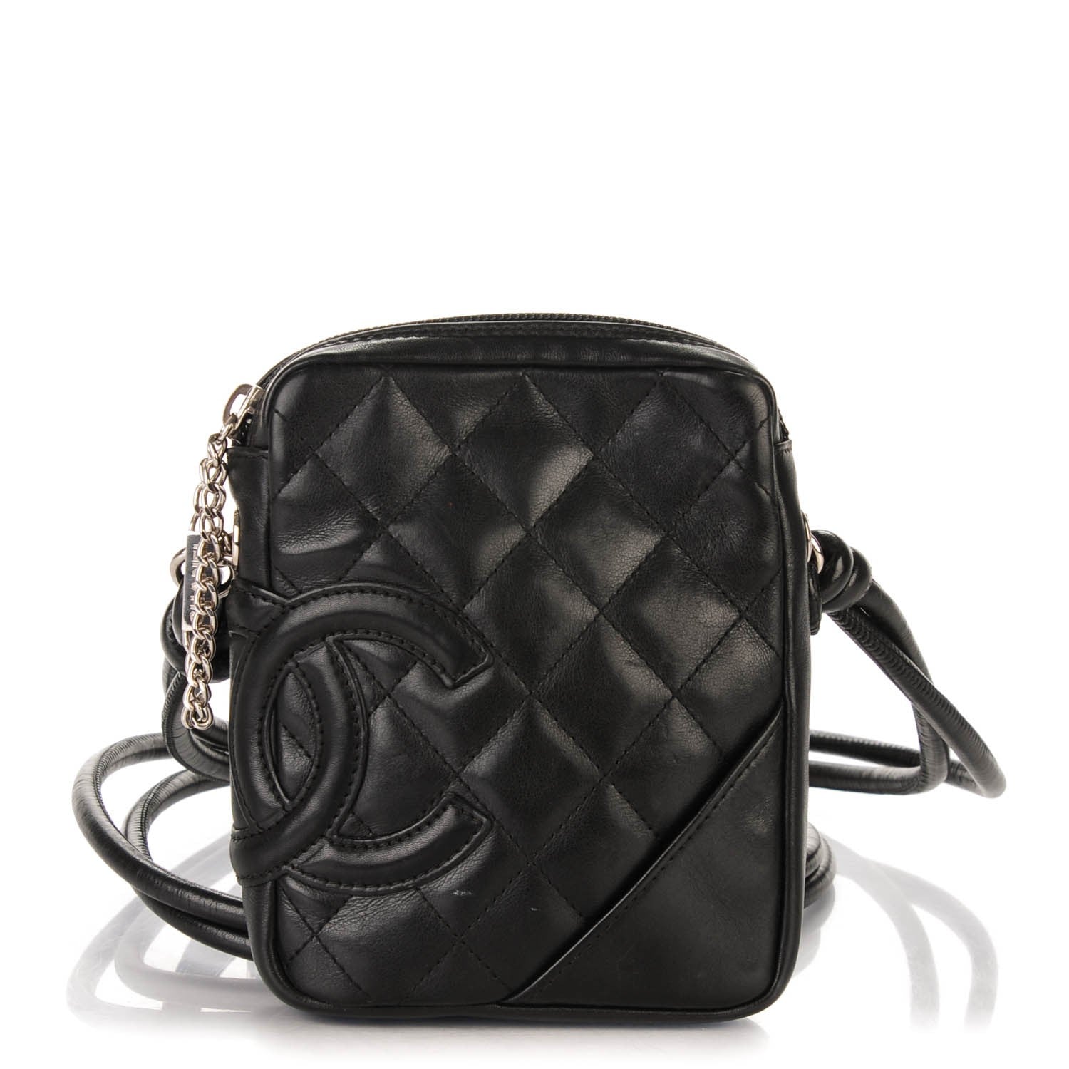 Chanel Calfskin Quilted Small Cambon Messenger Black 1 of 7