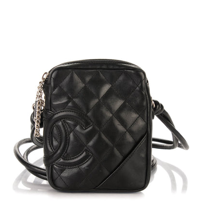 Chanel Calfskin Quilted Small Cambon Messenger Black 1 of 7
