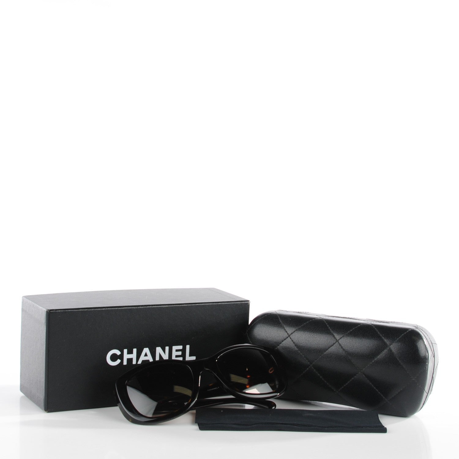Chanel Tortoise Shell CC Sunglasses 5239 10 of 10