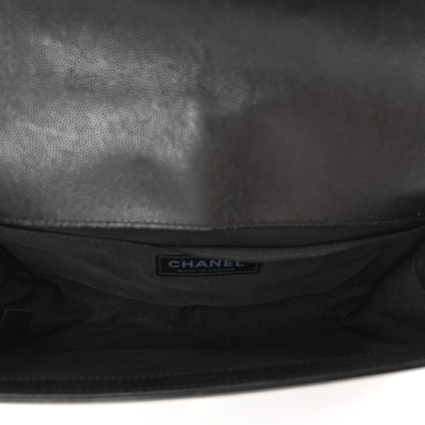 Caviar Quilted Medium Boy Flap Black
