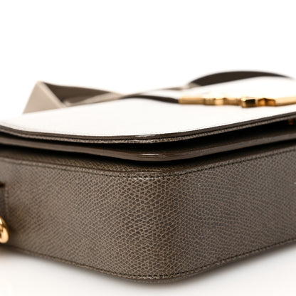 Saint Laurent Textured Calfskin Medium Classic Monogram Universite Bag Fog 8 of 9