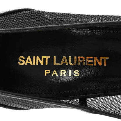 Saint Laurent Mesh 105 Anja Pumps 36.5 Black 7 of 10