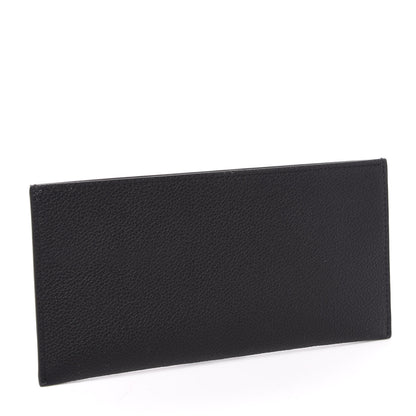 Louis Vuitton Calfskin Felicie Chain Wallet Card Holder Insert Black 3 of 7