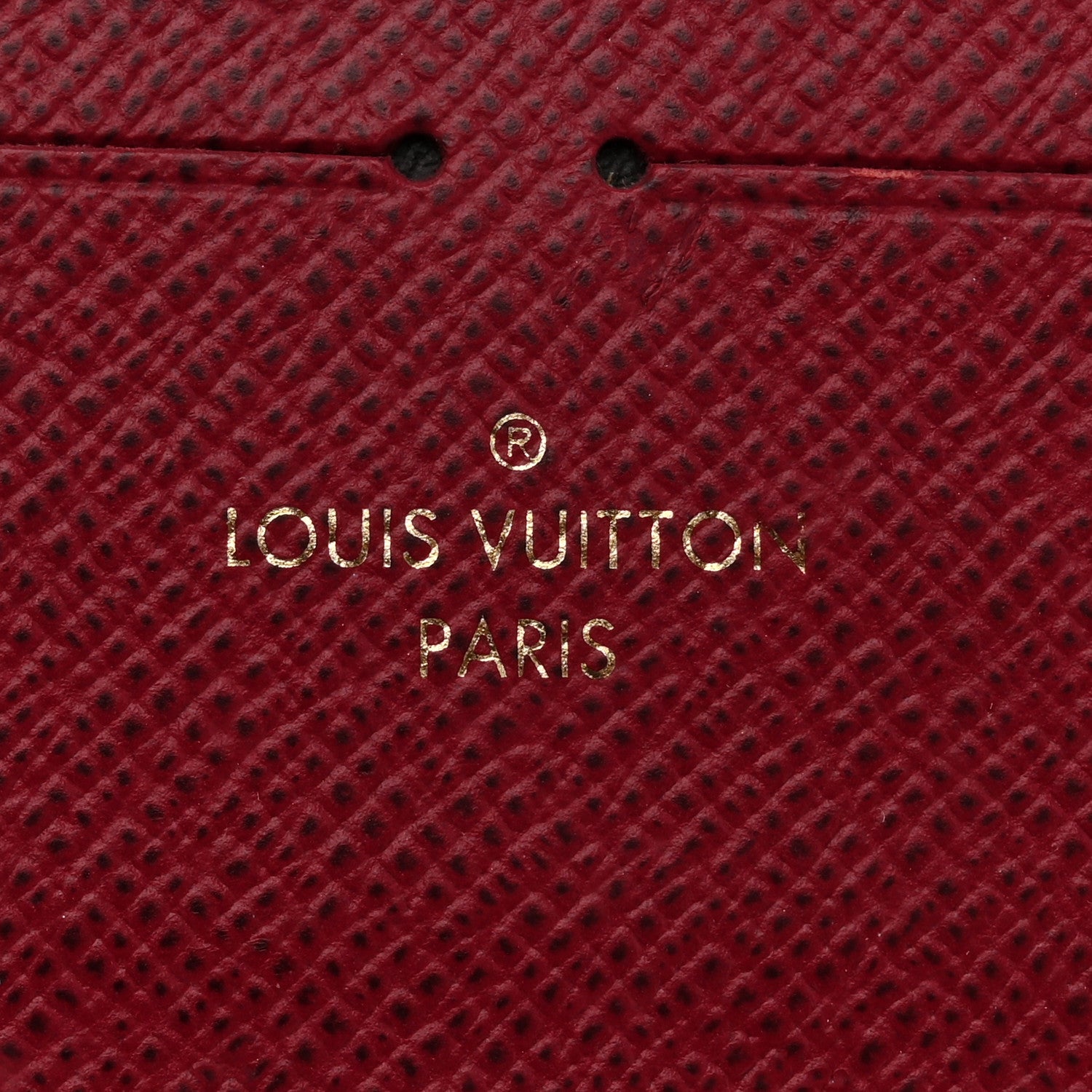 Louis Vuitton Calfskin Felicie Card Holder Insert Fuchsia 6 of 6