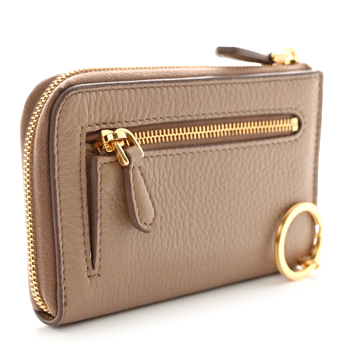 Daino Colour Metal Zip Around Keychain Cammeo