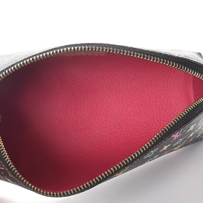 Louis Vuitton Monogram Multicolor Cosmetic Pouch Black Grenade 5 of 7