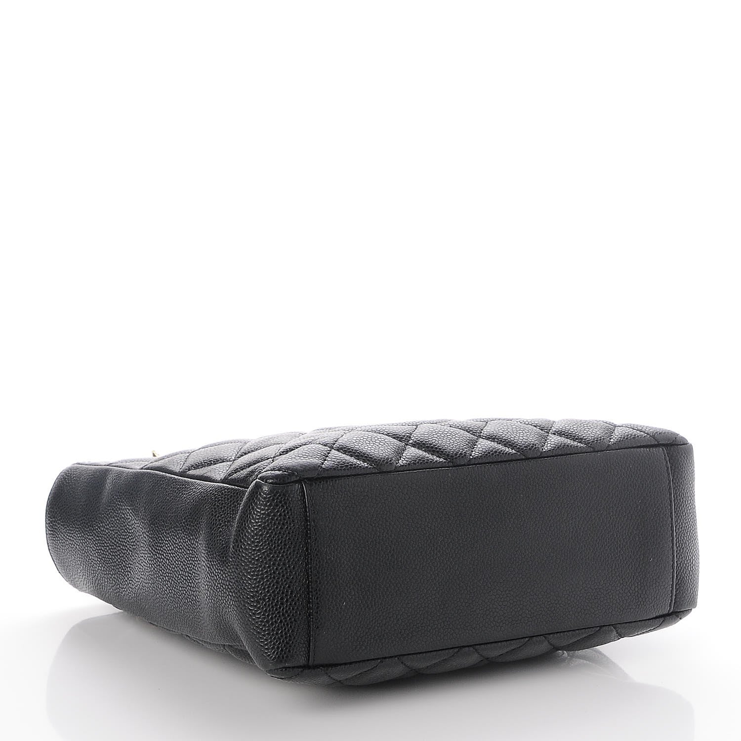 Chanel Caviar Quilted Petit Shopping Tote PST Black 4 of 8