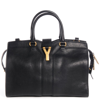 Saint Laurent Sheepskin Small Cabas ChYc Black 1 of 9