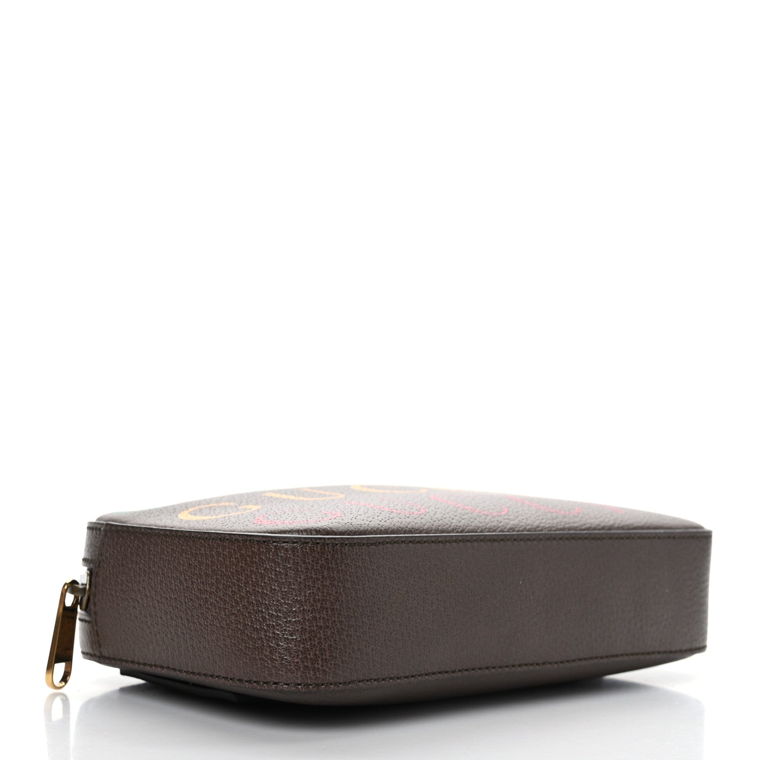 Gucci Textured Dollar Calfskin Gucci 100 Aria Belt Bag 90 36 New Acero Multicolor 4 of 10