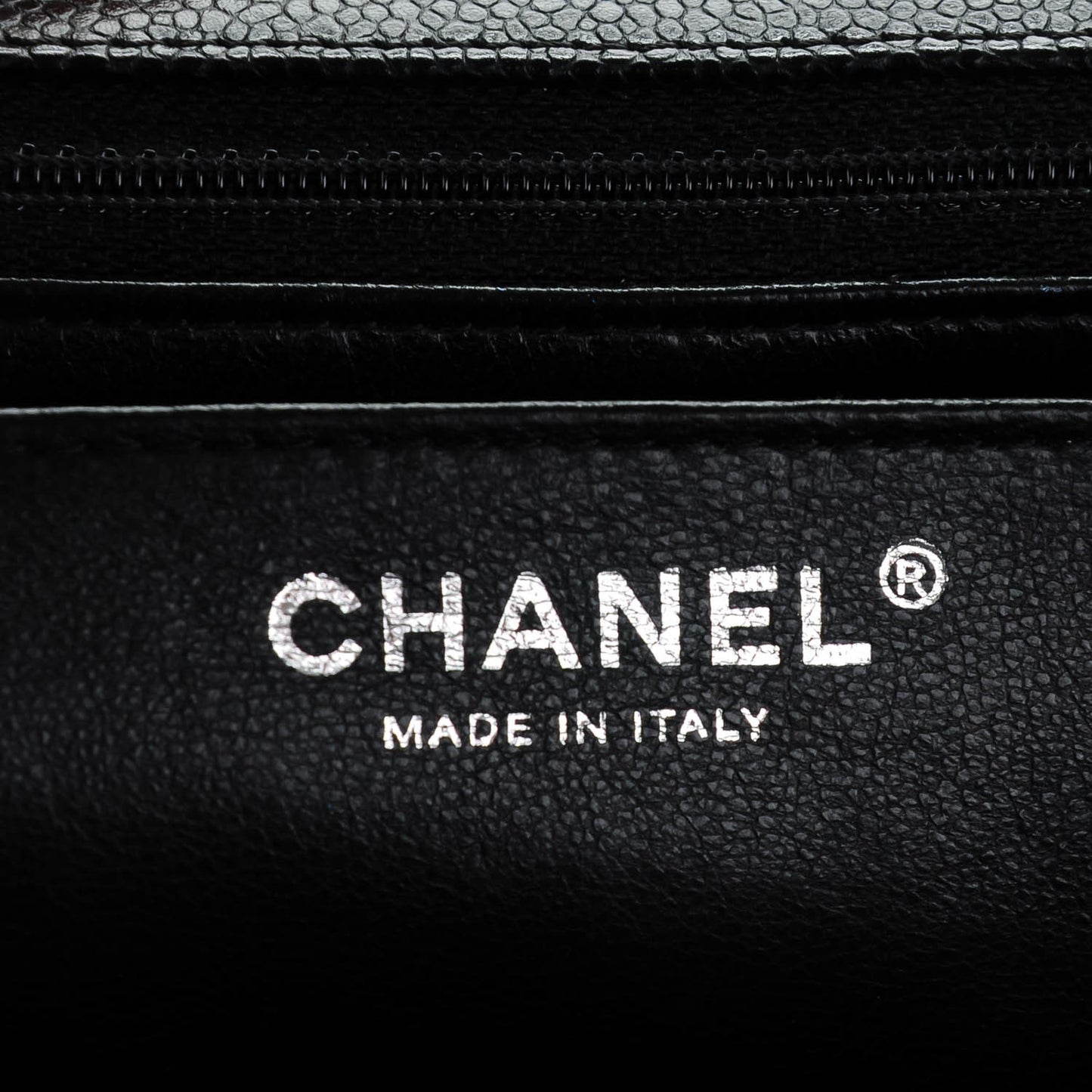 Caviar Quilted Jumbo Single Flap Black