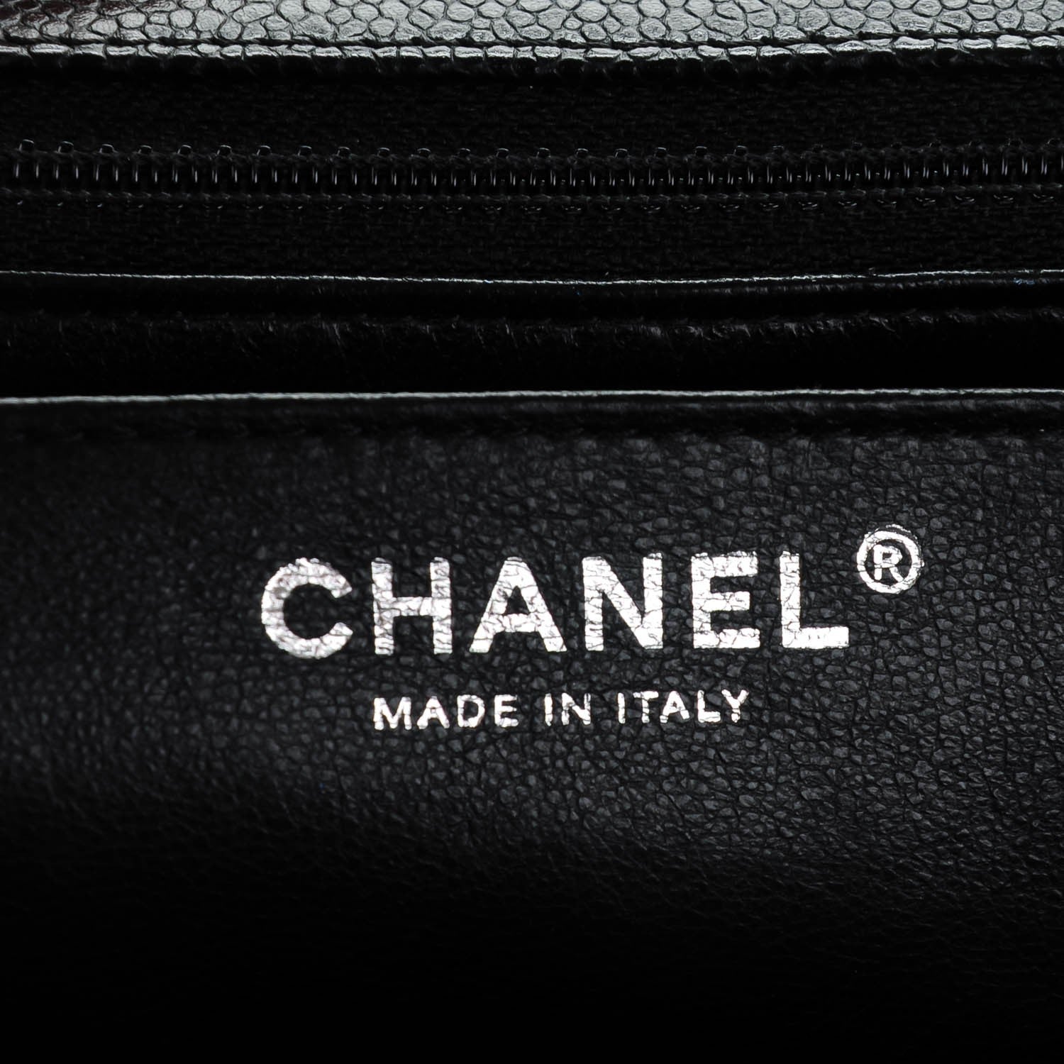 Chanel Caviar Quilted Jumbo Single Flap Black 7 of 8