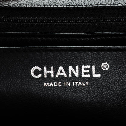 Chanel Caviar Quilted Jumbo Single Flap Black 7 of 8