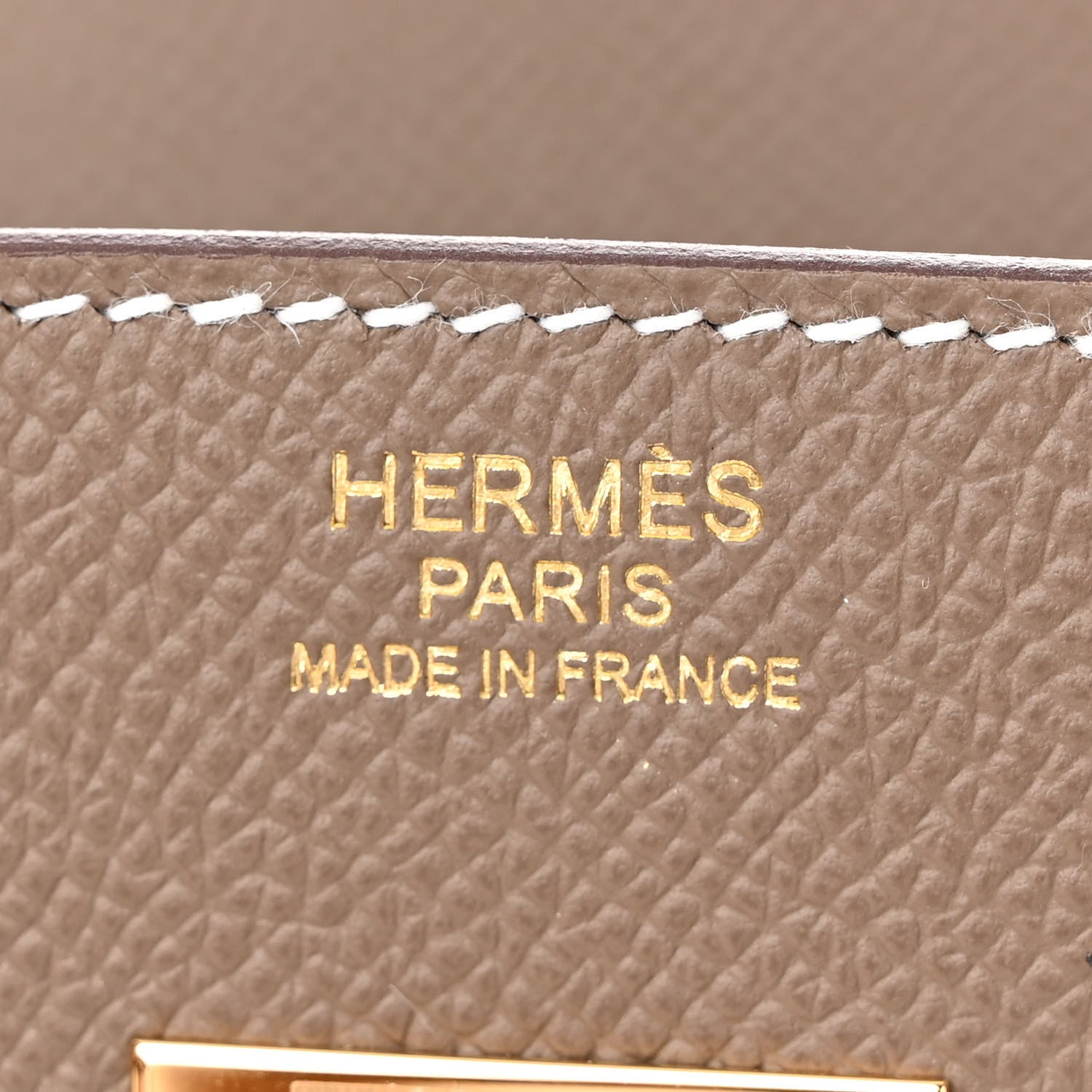 Hermes Epsom Birkin Sellier 30 Etoupe 6 of 10