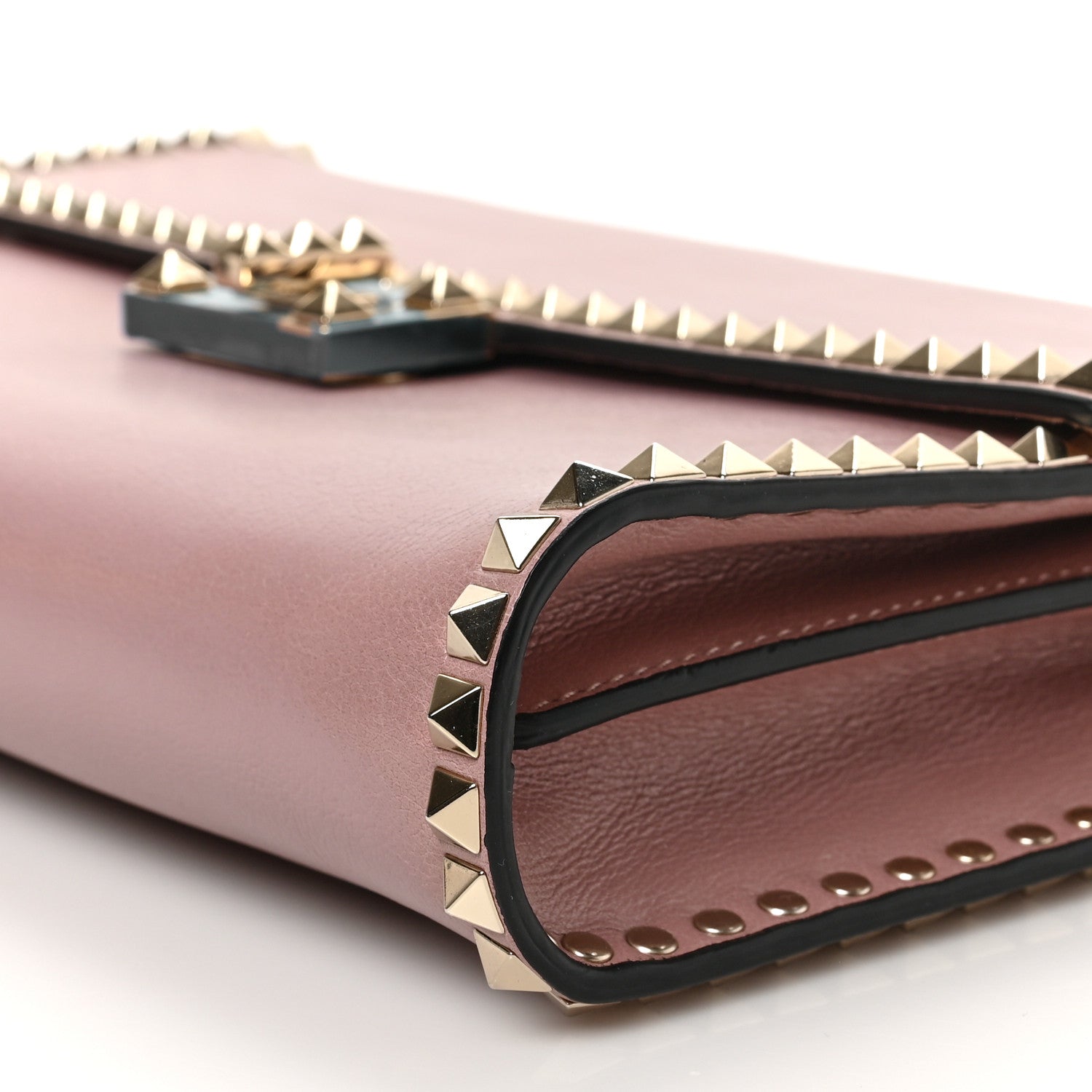 Valentino Garavani Vitello Rockstud No Limit Shoulder Bag Lipstick 8 of 8